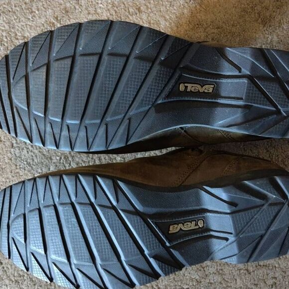 Teva De La Vina Boots Women's Size 9 Brown Waterproof Leather Buckle Tall Riding - Picture 14 of 16